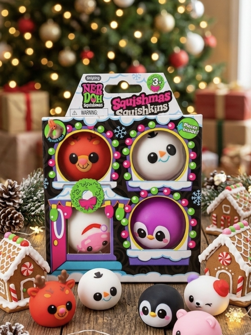 Needoh Squishmas Squishkins